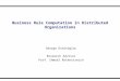 Business Rule Computation in Distributed Organizations