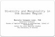 Diversity  and  Marginality  in  the Border Region Marcela Vasquez-Leon, PhD Associate Professor