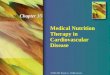 Medical Nutrition Therapy in Cardiovascular Disease