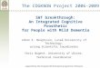 S&T breakthrough: An Integrated Cognitive Prosthetic for People with Mild Dementia