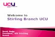 Welcome  to Stirling  Branch UCU