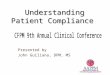 Understanding Patient Compliance
