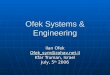 Ofek  Systems & Engineering
