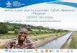 Water Land and Ecosystems CGIAR Research Program: Uptake Strategy