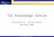TSC Knowledge Centre
