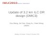 Update of 3.2 km ILC DR design (DMC3)