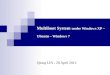 Multiboot System  under Windows XP – Ubuntu – Windows 7