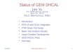 Status of GEM DHCAL