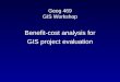 Geog 469 GIS Workshop