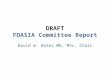 DRAFT FDASIA Committee Report