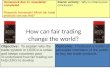 How can fair trading change the world?