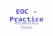 EOC - Practice