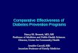 Comparative Effectiveness of  Diabetes Prevention Programs