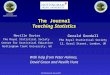 The Journal Teaching Statistics