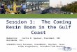 Session 1:  The Coming Resin Boom in the Gulf Coast