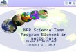 NPP Science Team Program Element in ROSES 2010