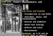 FOR 274:  Forest Measurements and Inventory