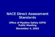 NACE Direct Assessment Standards
