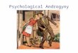 Psychological Androgyny