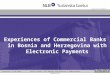 Experiences of Commercial Banks  in Bosnia and Herzegovina with Electronic Payments