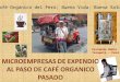 MICROEMPRESAS DE EXPENDIO AL PASO DE CAFÉ ORGANICO PASADO