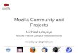 Mozilla Community and Projects