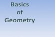 Basics  of  Geometry