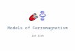 Models of Ferromagnetism