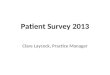 Patient Survey 2013