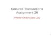Secured Transactions Assignment 26