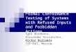 Formal Conformance Testing of Systems with Refused Inputs and Forbidden Actions