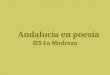 Andalucía en poesía IES La Madraza