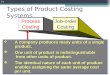 Types of Product Costing Systems