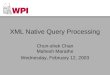 XML Native Query Processing
