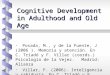 Cognitive Development in Adulthood and Old Age