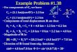 Example Problem #1.38