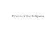 Review of the Religions