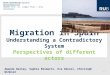 Migration  in Spain Understanding a  Contradictory  System Perspectives of different actors