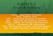 Quarter  2 Test  4  Review