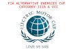 FIA ALTERNATIVE ENERGIES CUP   CATEGORY IIIA & VII
