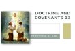Doctrine and Covenants 13
