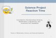 Science Project Reaction Time
