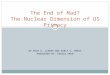 The End of Mad? The Nuclear Dimension of US Primacy