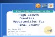 High Growth Counties:  Opportunities for Pinal County