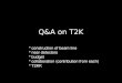 Q&A on T2K