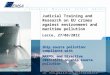 Judicial Training and  Research  on EU crimes against environment and maritime pollution
