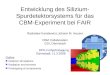 Entwicklung des Silizium-Spurdetektorsystems f ür das CBM -Experiment bei FAIR