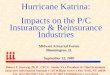 Hurricane Katrina: Impacts on the P/C Insurance & Reinsurance Industries