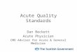 Acute Quality Standards