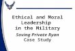 Saving Private Ryan Case Study